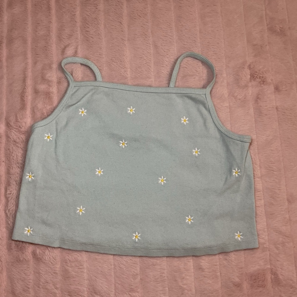 Vibe Light Blue Knit Top